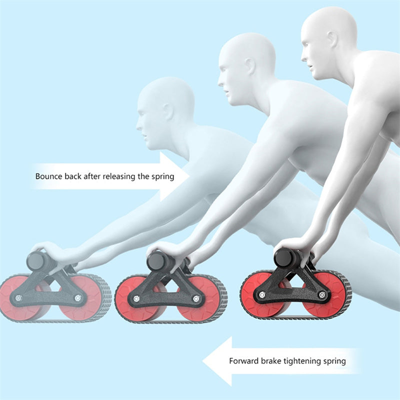 Double Wheel Abdominal Exerciser - Super Nice Products
