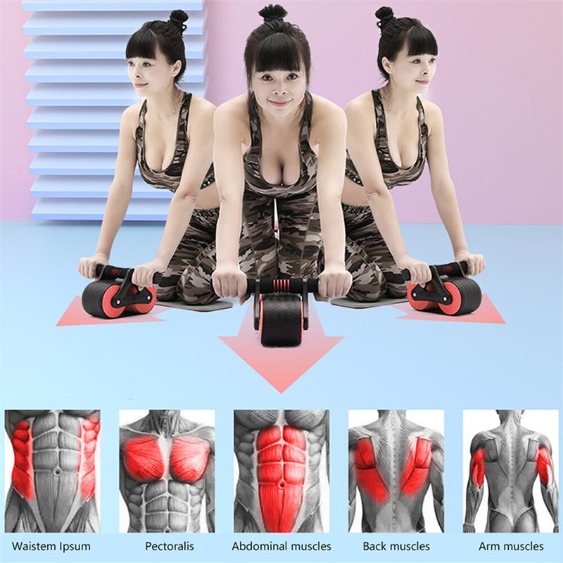 Double Wheel Abdominal Exerciser - Super Nice Products