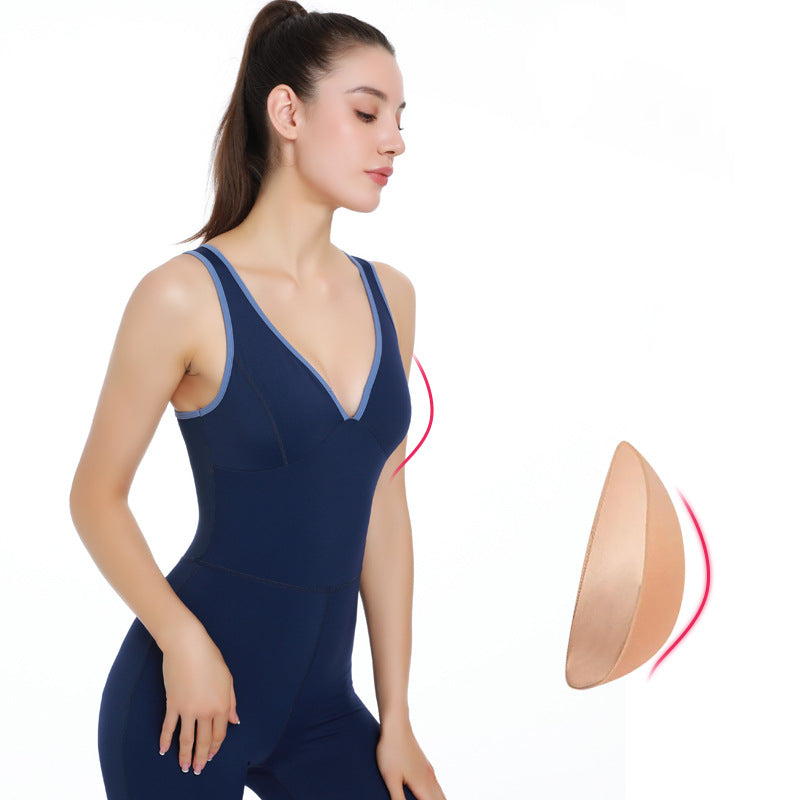 Women's Spring And Summer Yoga Clothes One Piece Fitness