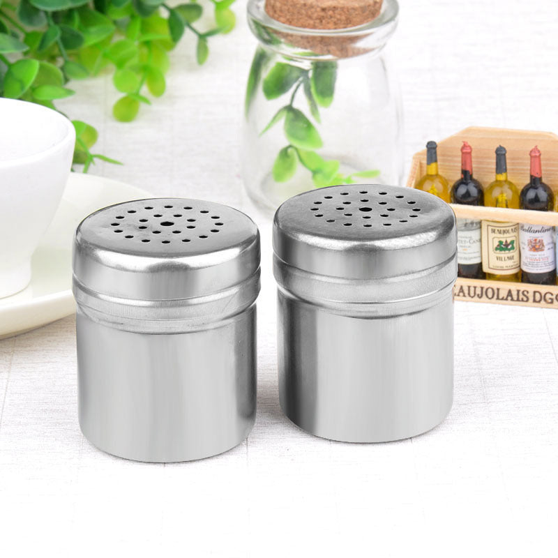 Kitchen Stainless Steel Pepper Condiment Jar